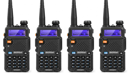 Купить Baofeng UV-5R 4 шт. 