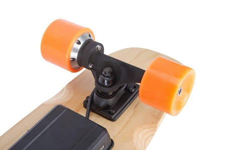 Купить электроскейт CARCAM FishBoard с запасом хода 10 км на скорости до 10 км/ч.