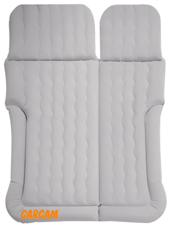 Купить CARCAM Inflatable Auto Airbed, Two Pillows, Auto Air Pump, Repair Kit, 175x155 cm. (CCMTE134) Gray