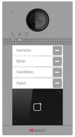 Купить HiWatch VDP-D4214W/Flush