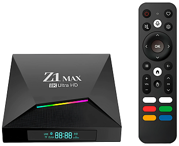 Купить Z1 Max Android TV Box, 8K, Voice Control, RAM 2GB, ROM 16GB, 2.4G/5G WiFi, BlueTooth, IPTV