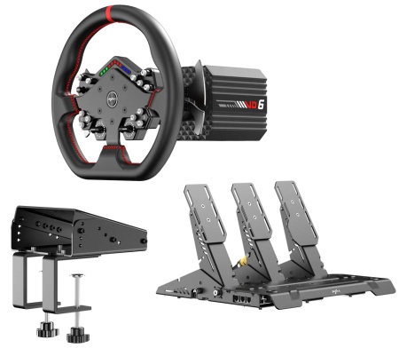 Купить PXN VD6+WDS R2+PDHM III+Z9 Gaming Steering Wheel Bundle