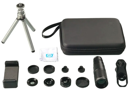 Купить Apexel Zoom Lens Kit (22x105-4in1)