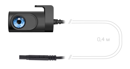 Купить CARCAM 2CH 4K+1080p Mini WiFi Dash Cam GPS DVR R3