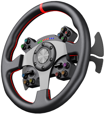 Купить PXN VD10+WCS R2 Gaming Steering Wheel Bundle