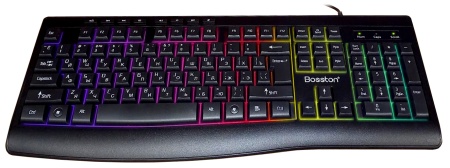 Купить Bosston Wired Multimedia Keyboard X18D Black