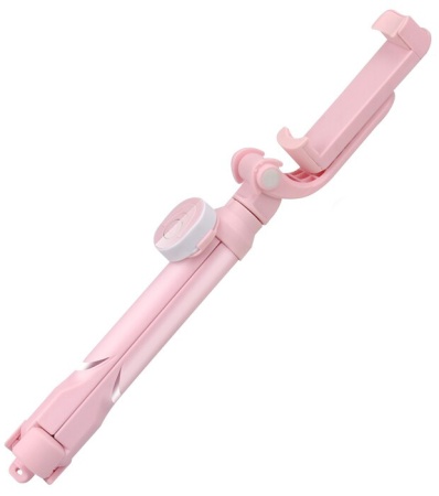 Купить Selfie Stick Tripod Bluetooth XT-10 Pink