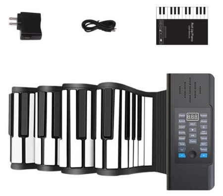 Купить Xiaomi Silicon Flexible Roll Up Piano PD88