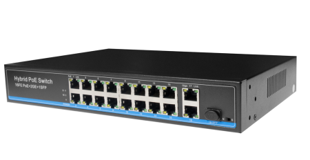 Коммутатор  CARCAM POE-1621