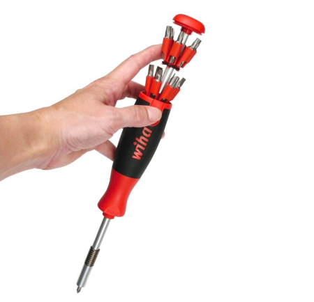 Отвертка с насадками Xiaomi Wiha 26 in 1 Screwdriver Kit Red/Black