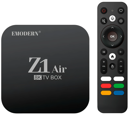 Купить Z1 Air Android TV Box, 8K, Voice Control, RAM 2GB, ROM 8GB, 2.4G/5G WiFi, BlueTooth, IPTV