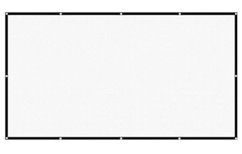 Купить Складная мягкая шторка 150 дюймов 16:9