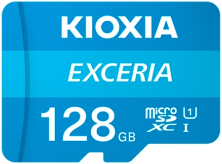 Купить KIOXIA EXCERIA ExtremeSpeed microSDXC UHS-I 128 GB U1 (LMEX1L128GC4)