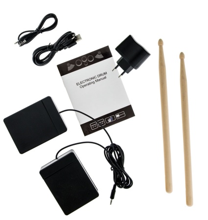 Портативная барабанная установка ELECTRONIC DRUM 9