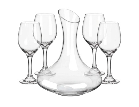 Купить SUNTEK SeeFully Wine Decanter (ST2232) with 4 Glasses Set (STJJZH6L5)