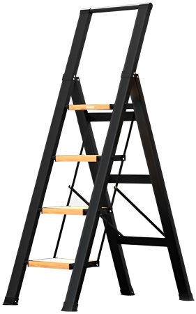 Купить Bafen Midoli 4-Step Household Ladder With Handrails