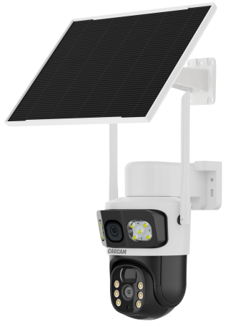 Купить CARCAM 4MP Solar Outdoor PTZ Triple View Camera V380BP8Pro-WIFI