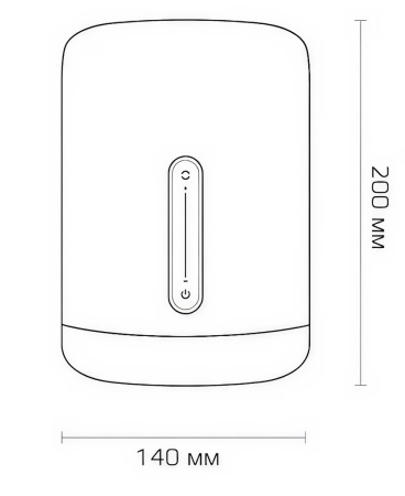 Купить лампу настольную Xiaomi Mijia Bedside Lamp 2 (MJCTD02YL)