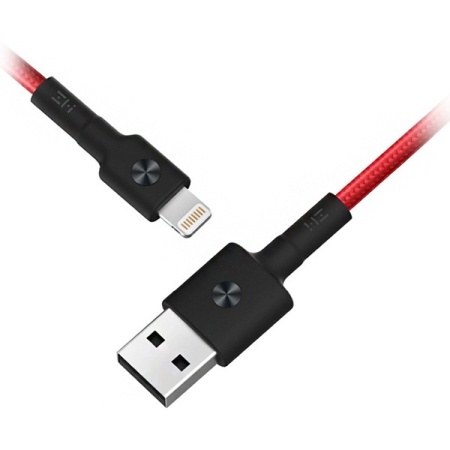 Купить Xiaomi ZMI MFi USB/Lightning 100cm Red (AL803)
