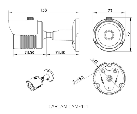Купить CARCAM CAM-411