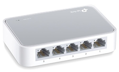 Купить Настольный коммутатор с 5 разъемами RJ45