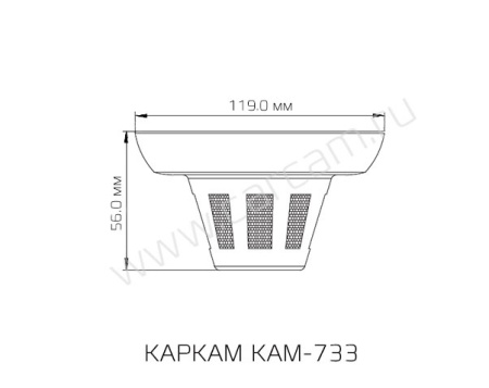 Купить Камера видеонаблюдения КАРКАМ KAM-733