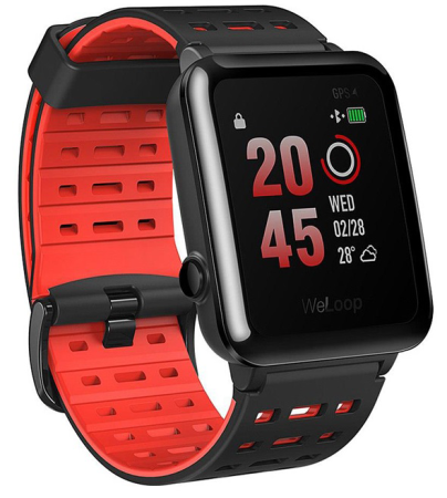 Купить смарт-часы XIAOMI WELOOP HEY 3S - RED с функциями фитнес-трекера. 