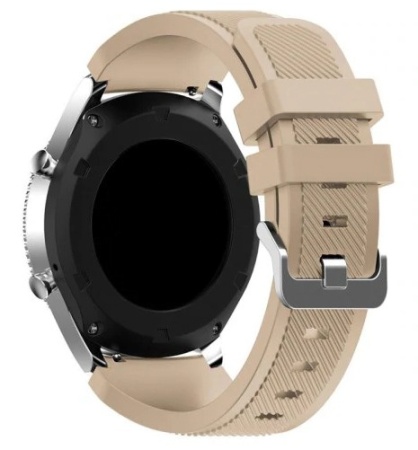 Ремешок для Samsung Gear S3 Silicon Band коричневый