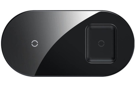 Купить Xiaomi Baseus Simple 2 in 1 Wireless Charger черный