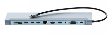 Купить XO 12-in-1 Multifunctional Docking Station (XO-HUB010)