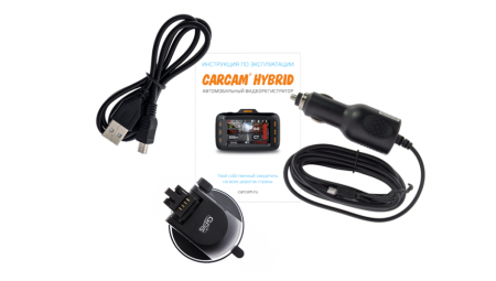 Автомобильный видеорегистратор с радар-детектором CARCAM HYBRID