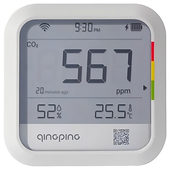 Купить Xiaomi Qingping CO2 and Thermo-Hygrometer (CGP22C)