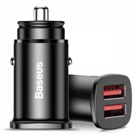 Купить Baseus Car Charger 30W Dual QC3.0 Black (CCALL-DS01)