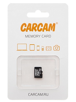 Карта памяти CARCAM microSDXC 256GB Class 10
