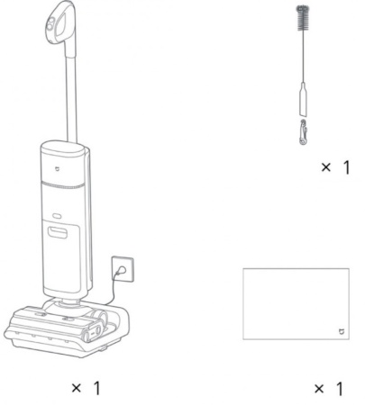 Купить Xiaomi Mijia Wireless Floor Scrubber 3 Pro CN (D302) Gray