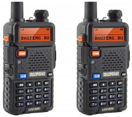  Baofeng UV-5R 2 шт. 