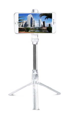 Купить Selfie Stick Tripod Bluetooth XT-10 White