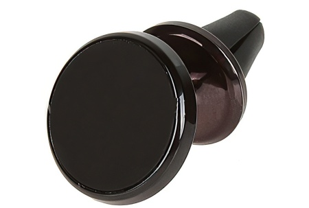 Купить Автомобильный держатель магнитный с креплением на решетку вентиляции (черный)