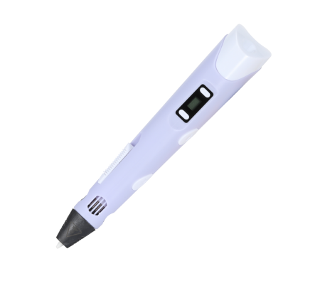 3D ручка с ЖК-дисплеем CARCAM 3D PEN RP 100B - Purple