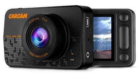 Автомобильный Full HD видеорегистратор CARCAM D1