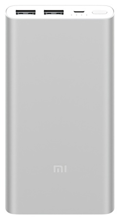 Аккумулятор Xiaomi Mi Power Bank 2 5000mAh Silver (PLM10ZM) емкостью 5000 мАч