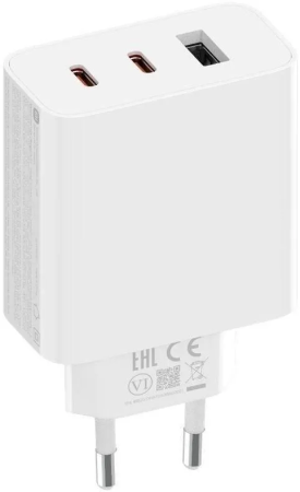 Купить Xiaomi 67W GaN Charger 2C1A EU (A07ZMEU) White