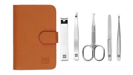 Купить Xiaomi Huo Hou Stainless Steel Nail Clippers Suit Brown (HU0061)
