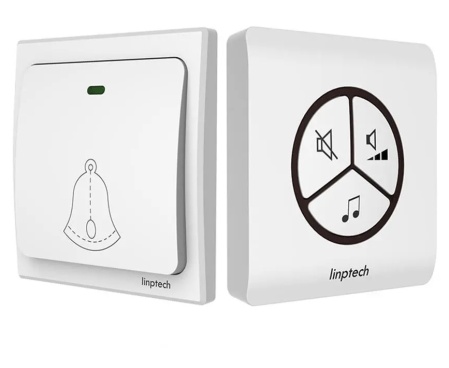 Купить дверной звонок Xiaomi Linptech Self Powered Wireless Doorbell G1 