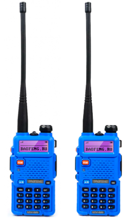 Купить Baofeng UV-5R - BLUE 2шт.