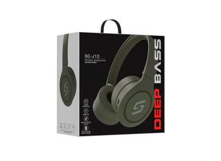 Мониторные беспроводные Bluetooth-наушники  CARCAM SC-J10