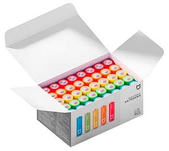 Купить Xiaomi Mijia No.7 AAA  Alkaline Battery 40 pcs
