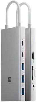 Купить Xiaomi Type-C 10-in-1 Docking Station (XMTIO01YM) Silver