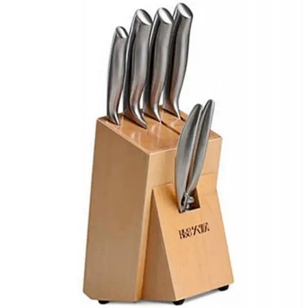 Купить набор кухонных ножей Xiaomi Huo Hou Nano Knife Set (HU0014) (5 предметов, подставка)