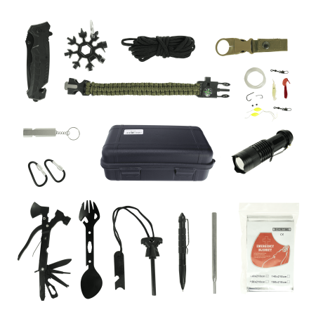 Купить Xiaomi Tactical Survival Kit 16 in 1 (XMUN08011)